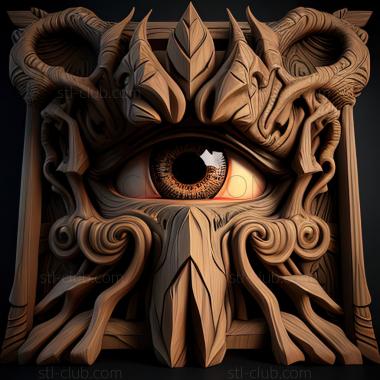 3D модель St Eye of the Beholder 3 Assault on Myth Drannor игра (STL)